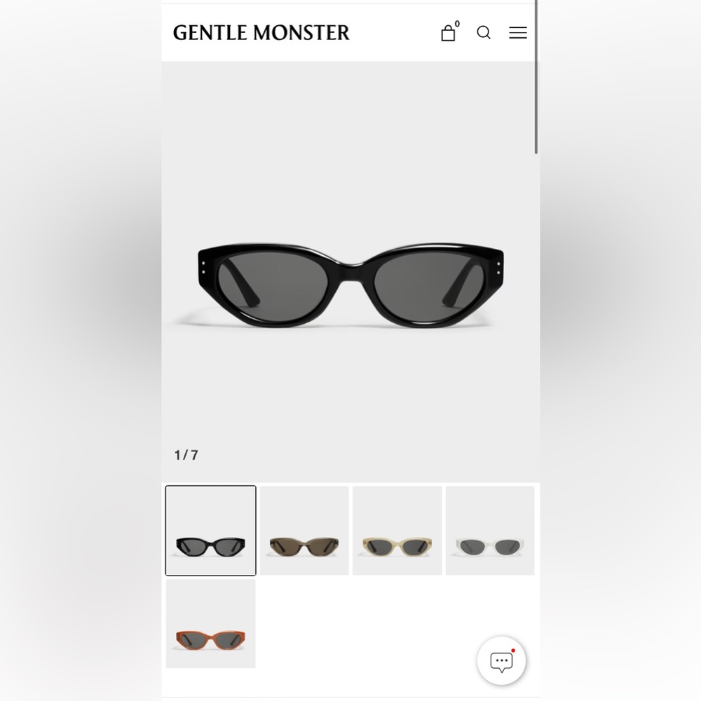Gentle Monster Rococo 01 Sunglasses *NWT*